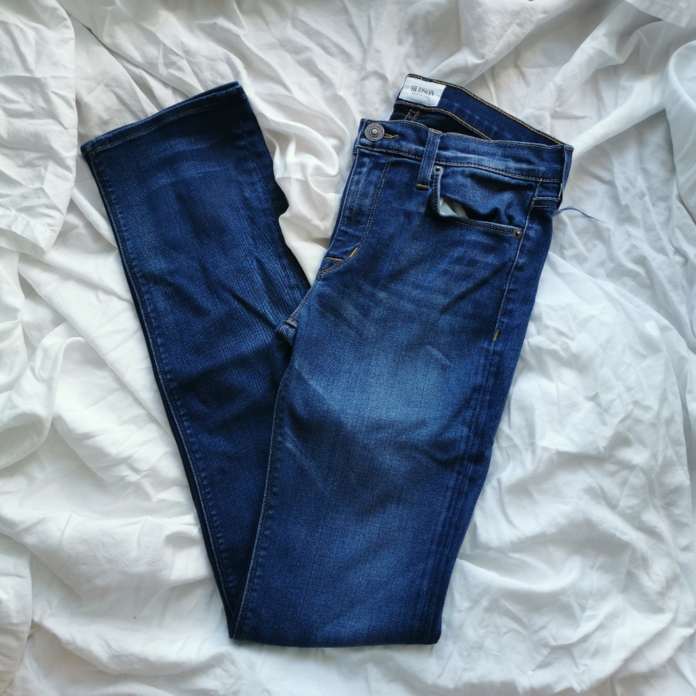 Hudson Jeans Women's Skinny Jeans in Indigo Blue Wash